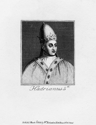V. Adrián pápa, 1800 alkotó: Unbekannt