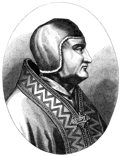 IV. Kelemen pápa d1268, 1849 alkotó: Unbekannt