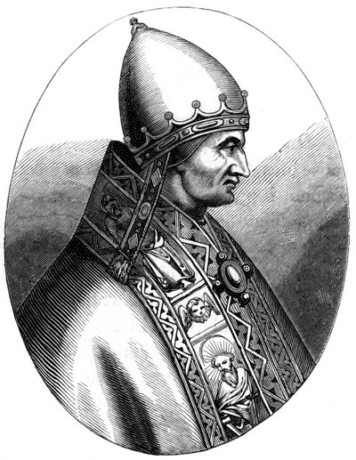 IV. Innocent pápa 1180-1254, 1849 alkotó: Unbekannt