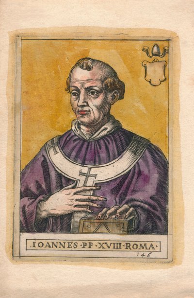 János pápa XVIII. alkotó: Unbekannt