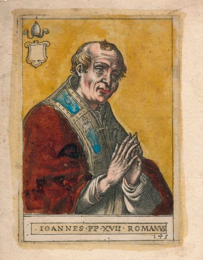 János pápa XVII. alkotó: Unbekannt