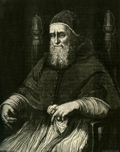 II. Julius pápa, 1500-as évek, 1890. alkotó: Unbekannt