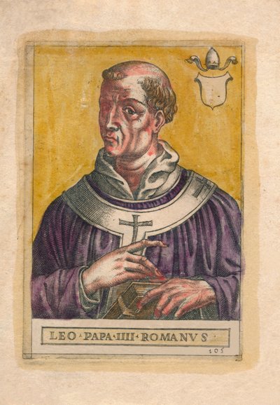 Leó pápa III. alkotó: Unbekannt