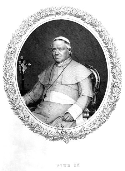 Pius pápa IX alkotó: Unbekannt
