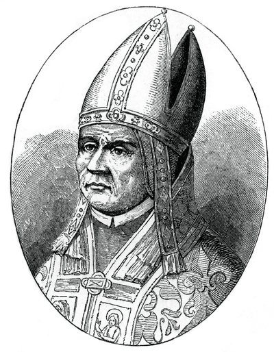 I. Szilveszter pápa, 1870 alkotó: Unbekannt