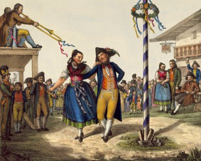 Népszerű ünnepségek, 19. század közepe alkotó: Unbekannt