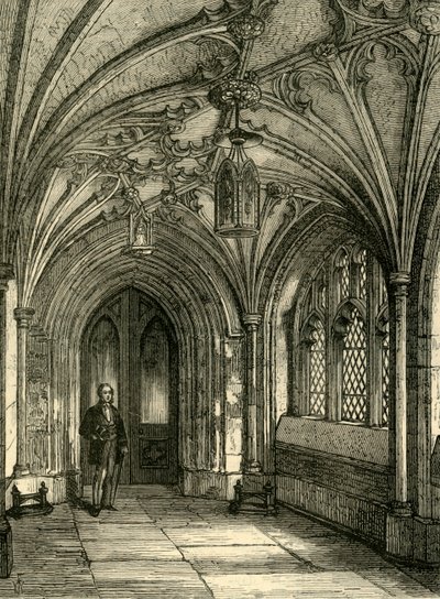 Porsche a Szent Sír-templomból, 1872. alkotó: Unbekannt