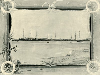 Port Augusta, Dél-Ausztrália, 1901. alkotó: Unbekannt