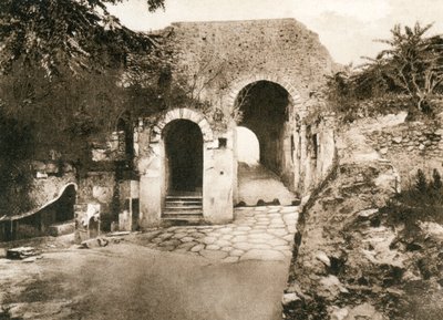 Porta marina, Pompeii, Olaszország, 1900-as évek alkotó: Unbekannt