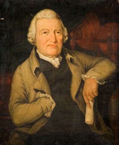 Dr. William Bache portréja, 1800. alkotó: Unbekannt