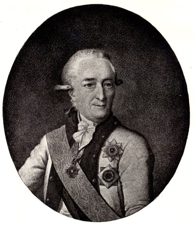 Vaszilij Csicsagov admirális portréja 1726-1809, 19. század eleje. alkotó: Unbekannt