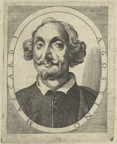 Agostino Mascardi portréja 1590-1640, egy 1640-1650. alkotó: Unbekannt