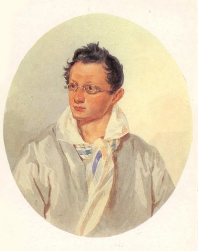 Alekszandr Nyikolajevics Raevszkij portréja 1795-1868, 1820-as évek alkotó: Unbekannt