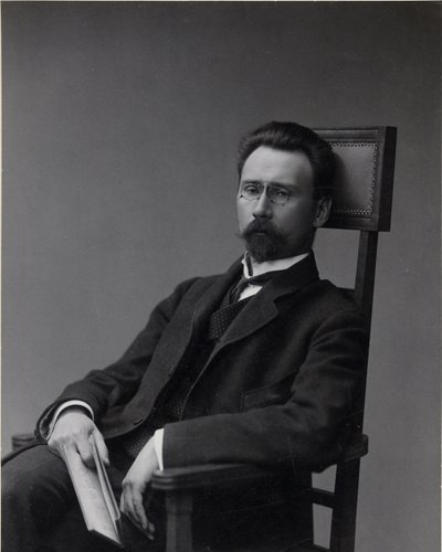 Alekszej Alekszandrovics Bahrusin portréja 1865-1929, 1900-as évek alkotó: Unbekannt