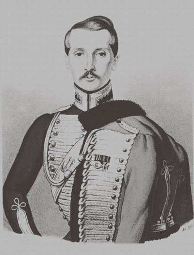 Alekszej Nyikolajevics Wulf portréja 1805-1881, 1830-as évek alkotó: Unbekannt