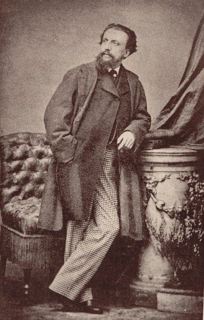Arthur Kalkbrenner portréja 1828-1869, 1860. alkotó: Unbekannt
