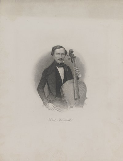 Carl Eduard Schuberth portréja 1811-1863, c. 1850. alkotó: Unbekannt