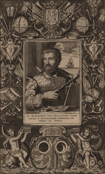 Kolumbusz Kristóf portréja, 1625. alkotó: Unbekannt