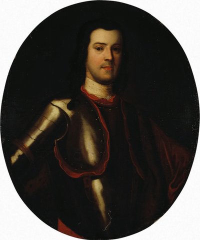 Anton Manuilovich Devier gróf portréja 1682-1745, XVIII. század eleje. alkotó: Unbekannt