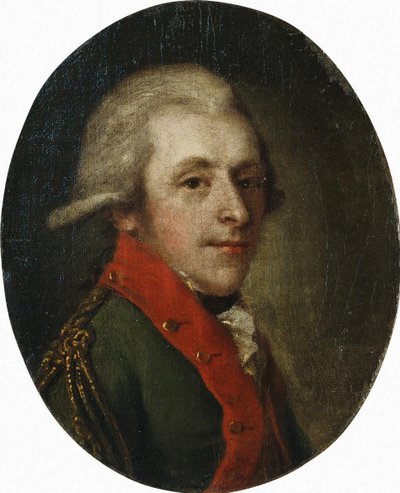 Nyikolaj Alekszandrovics Zubov gróf portréja 1763-1805, XVIII. század vége. alkotó: Unbekannt