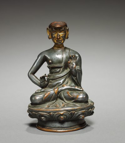 Dharmakirti portréja, c. 1400-1500-as évek. alkotó: Unbekannt