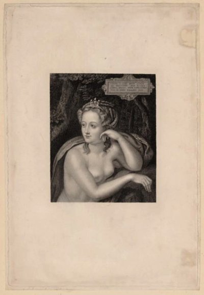 Diane de Poitiers portréja 1499-1566, 16. század közepe. alkotó: Unbekannt