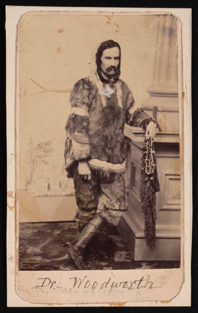 Dr. John Maynard Woodworth portréja 1837-1879, 1879 előtt. alkotó: Unbekannt