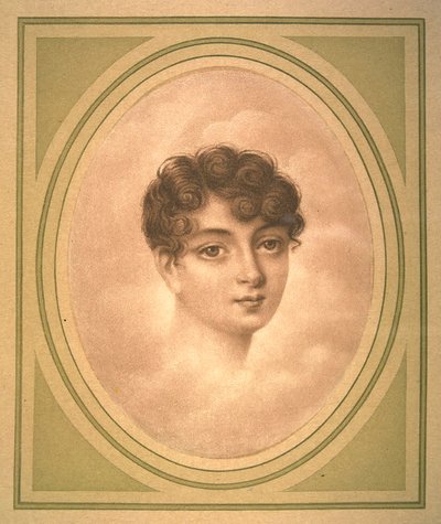 Eléonore Denuelle de La Plaigne portréja 1787-1868, 19. század eleje. alkotó: Unbekannt