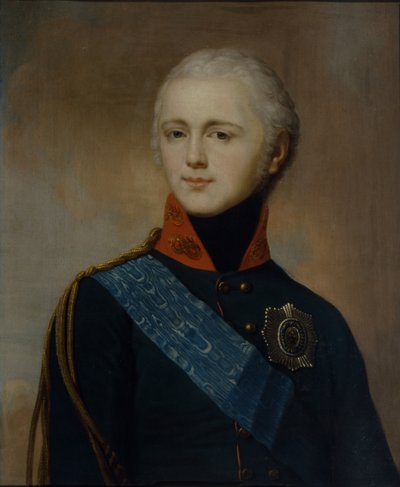 I. Sándor császár portréja 1777-1825 alkotó: Unbekannt