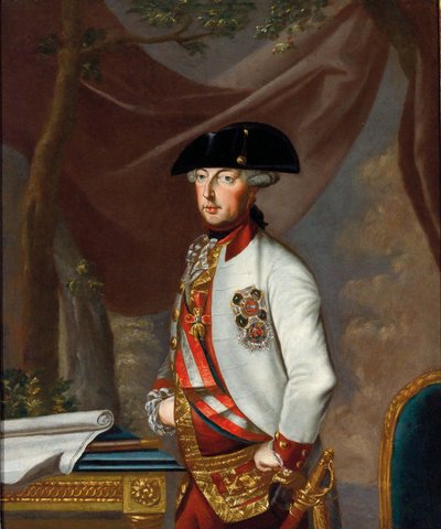 II. József császár portréja 1741-1790, kb. 1770. alkotó: Unbekannt