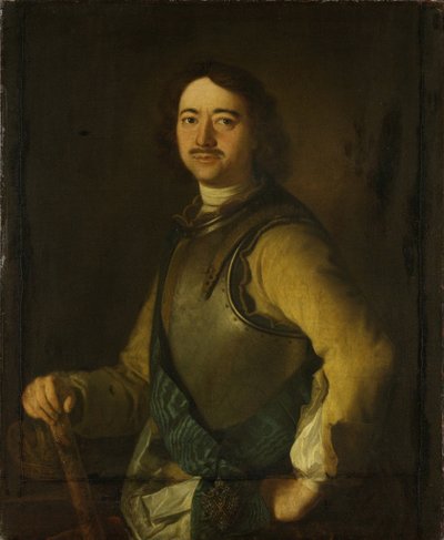 I. Nagy Péter császár portréja 1672-1725, 18. század eleje. alkotó: Unbekannt
