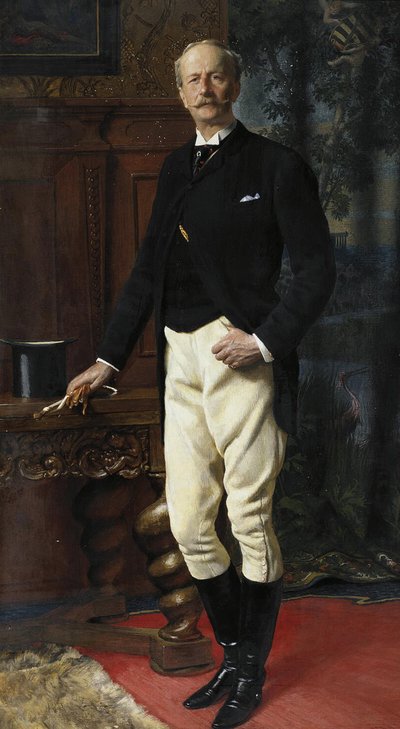I. Ernst, Szász-Altenburg hercegének portréja 1826-1908, 1893 alkotó: Unbekannt