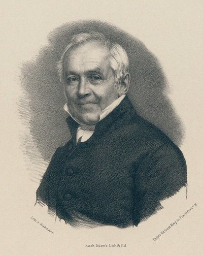 Ernst Moritz Arndt portréja 1769-1860. alkotó: Unbekannt