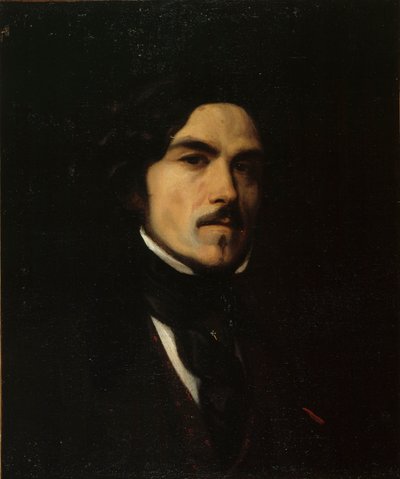 Eugène Delacroix portréja 1798-1863, c. 1840 alkotó: Unbekannt