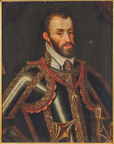 II. Ferdinánd 1529-1595, osztrák főherceg portréja. alkotó: Unbekannt