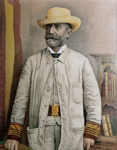 Fidel Alonso Santocildes (1844-1895) portréja, illusztráció alkotó: Unbekannt