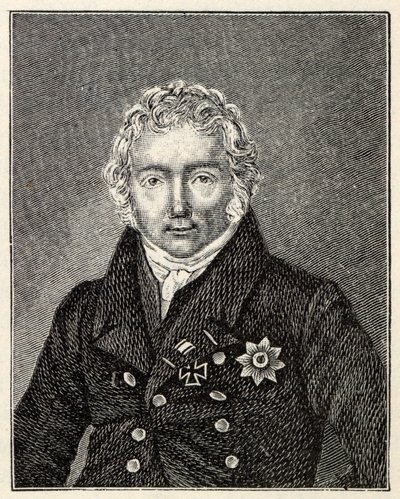 Friedrich von Motz portréja 1775-1830. alkotó: Unbekannt