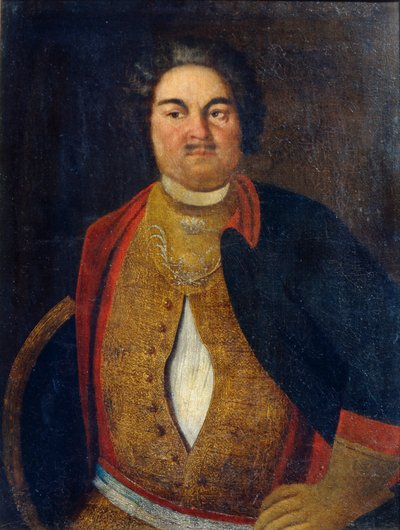 Gavril Ivanovics Davydov portréja 1784-1809, 19. század eleje. alkotó: Unbekannt