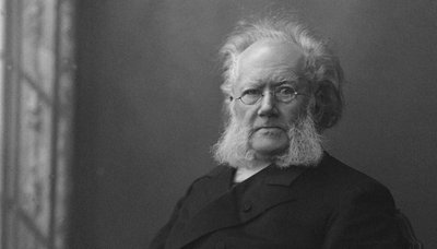 Henrik Ibsen portréja 1828-1906 alkotó: Unbekannt