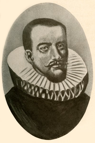 Henry Hudson angol navigátor portréja ruffban, 1609, 1937. alkotó: Unbekannt