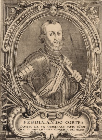 Hernan Cortes portréja 1485-1547. alkotó: Unbekannt