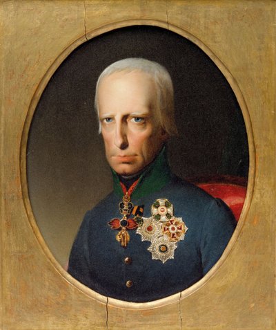 II. Ferenc római császár portréja 1768-1835, c. 1830. alkotó: Unbekannt