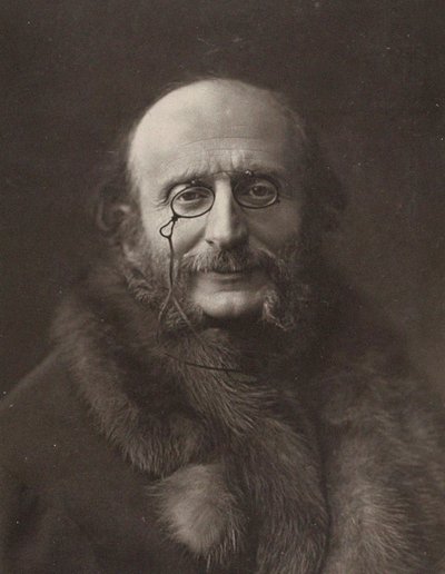 Jacques Offenbach portréja 1819-1880. alkotó: Unbekannt
