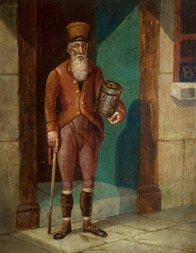 James Guidney portréja, ismert nevén Jimmy the Rockman, 1782-1866, [kelletlen, 19. század eleje]. alkotó: Unbekannt