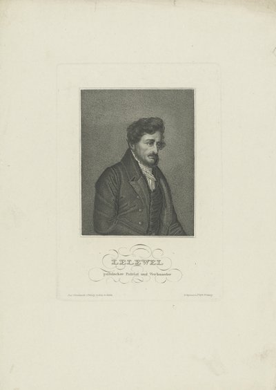 Joachim Lelewel portréja 1786-1861, 1830-as évek. alkotó: Unbekannt