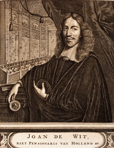 Johan de Witt portréja 1625-1672 Forrás: Háborús jelenet, 1675. alkotó: Unbekannt