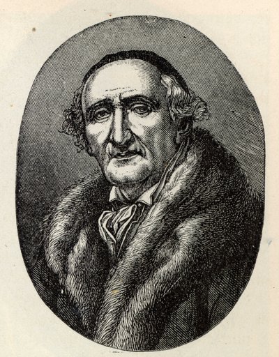 Johann Gottfried Schadow portréja 1764-1850. alkotó: Unbekannt