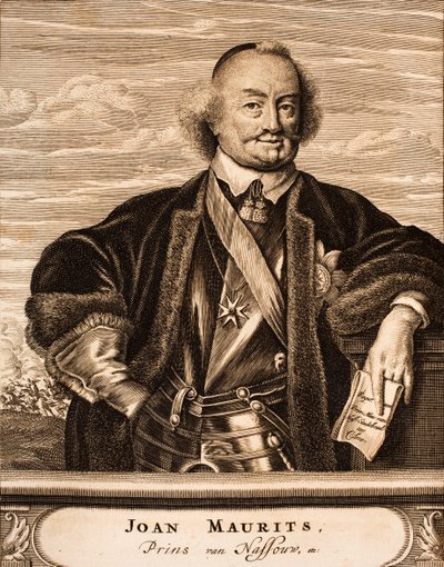 John Maurice, Nassau-Siegen hercegének portréja 1604-1679, 1675. alkotó: Unbekannt