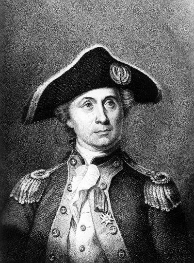 John Paul Jones (1749-1792) skót tengerész portréja, aki részt vett az amerikai forradalomban - John Paul Jones (1749-1792) skót tengerész portréja, aki részt vett az amerikai forradalomban alkotó: Unbekannt