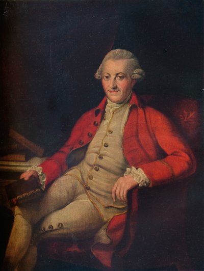 Zoffany János portréja, 18. század, 1917 alkotó: Unbekannt